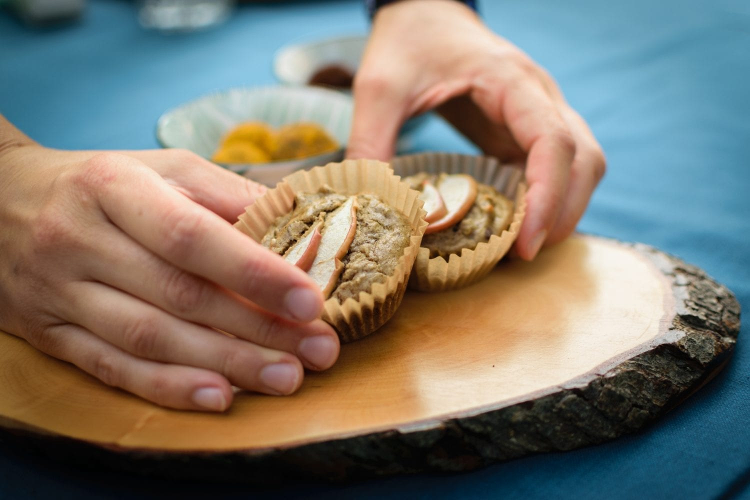 Uitgelichte afbeelding voor "Appel hazelnoot muffins"