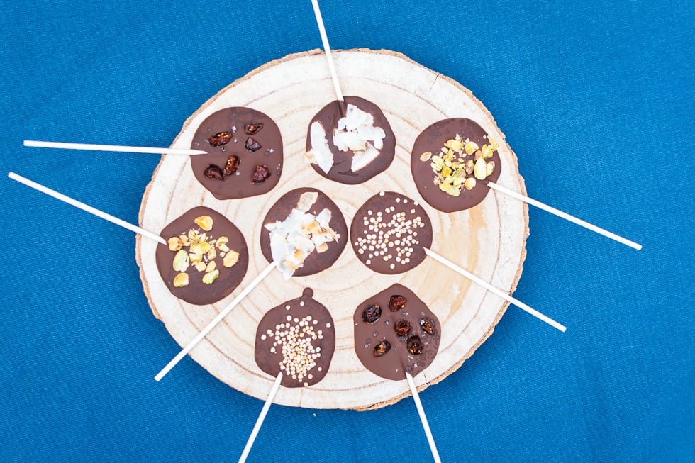 Uitgelichte afbeelding voor "Chocolade lolly’s"