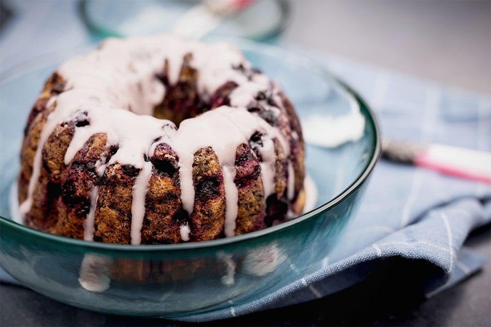 Uitgelichte afbeelding voor “Bosbessencake”