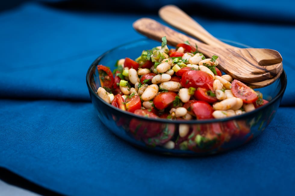 Uitgelichte afbeelding voor "Noord-Afrikaanse bonensalade"