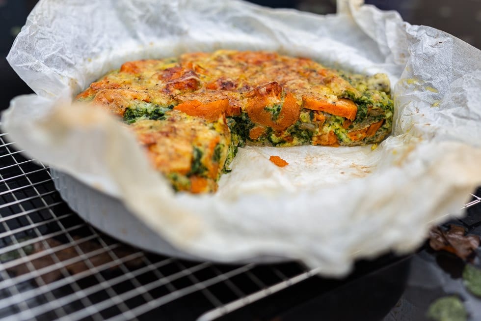 Uitgelichte afbeelding voor "Omelet met geroosterde bataat"