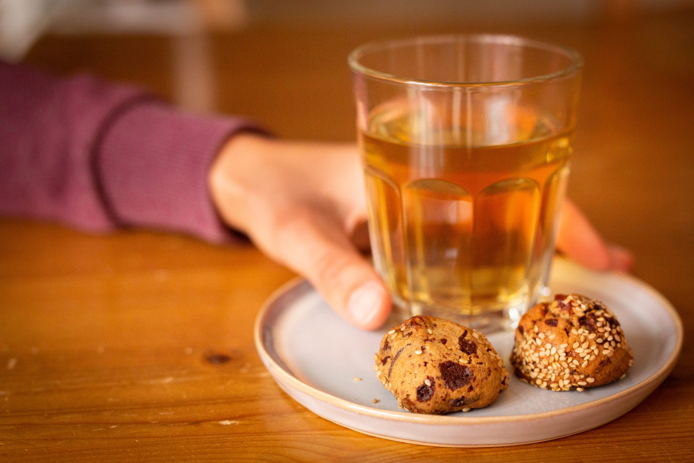 Uitgelichte afbeelding voor "Tahin en rogge koekjes van Suzanne"