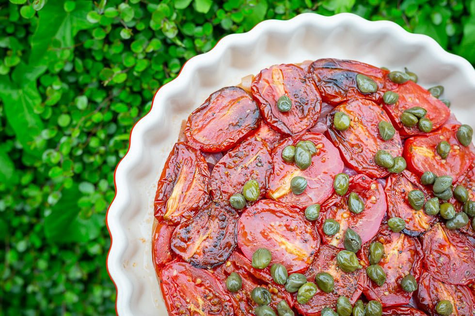 Uitgelichte afbeelding voor “Tomaten-tarte-tatin”