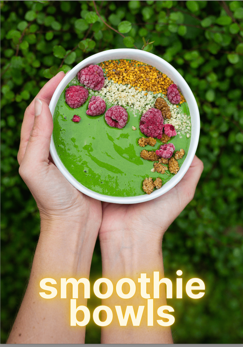 Smoothie bowls ebook cover